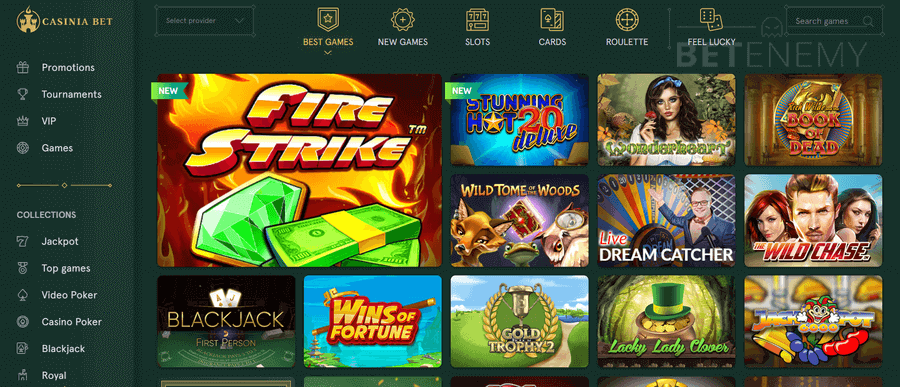 RECENSIONE CASINIABET SPORT & CASINO Screenshot